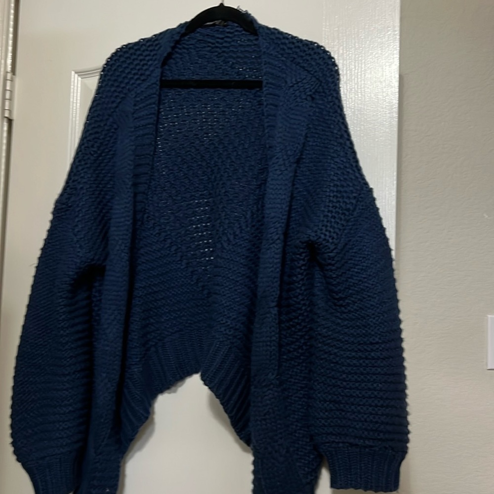 Navy Knit Sweater